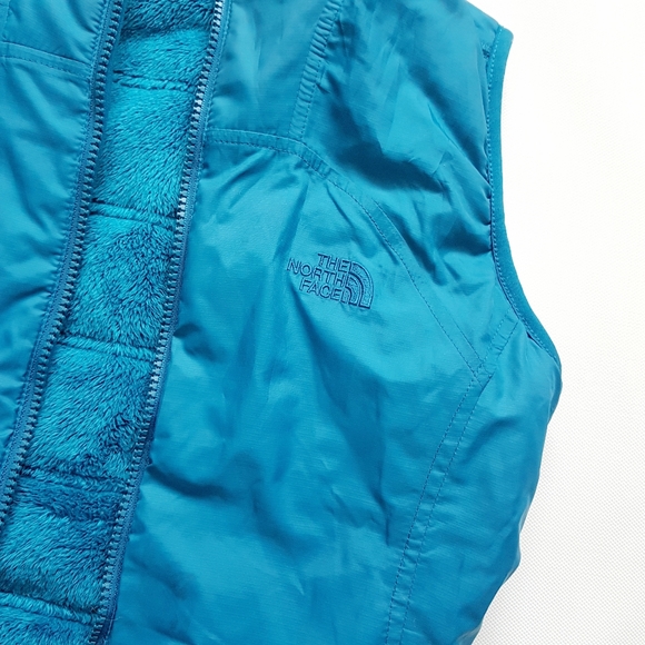 The North Face Mossbud Reversible Vest Teal - Picture 5 of 6